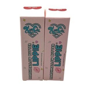 2 KimChi Chic Marshmallow Butter Lippie MBL 10 Wowza Kim Chi Lipsticks NIB